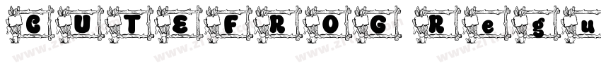 CUTEFROG Regular字体转换 CUTEFROG Regular字体转换